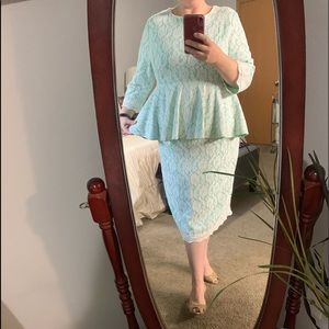 Dainty Jewell’s matching skirt and shirt set